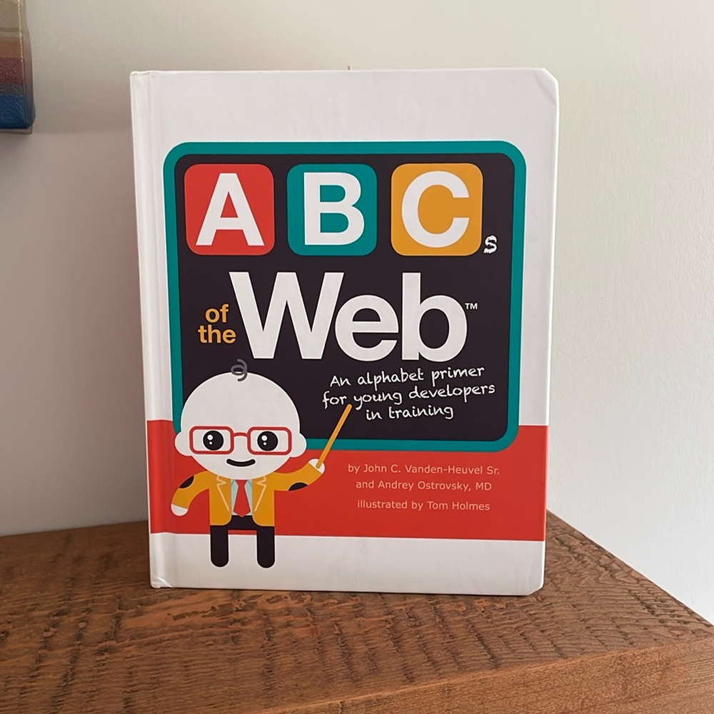 🌷5/$20🌷 “ABCs of the Web” Coding Board Book